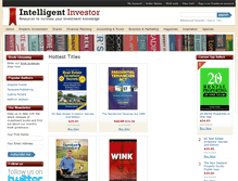 Tablet Screenshot of intelligentinvestor.co.nz